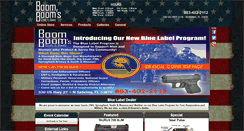 Desktop Screenshot of boomboomguns.com