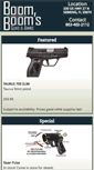 Mobile Screenshot of boomboomguns.com